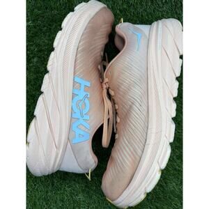 Hoka One One Rincon 3 Coral Peach Running Sneakers Women's Size 9 D